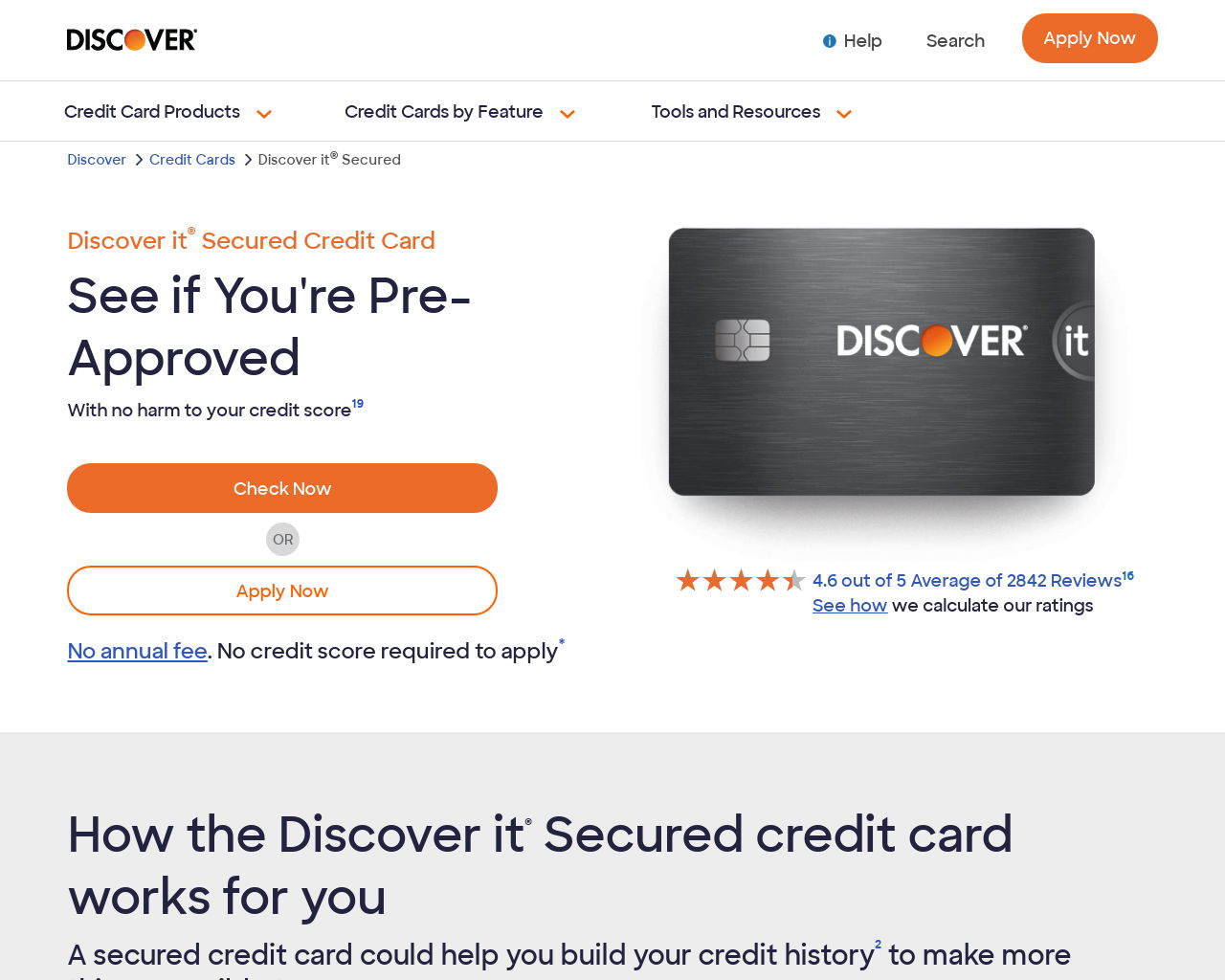 Discover it® Secured Credit Card logo