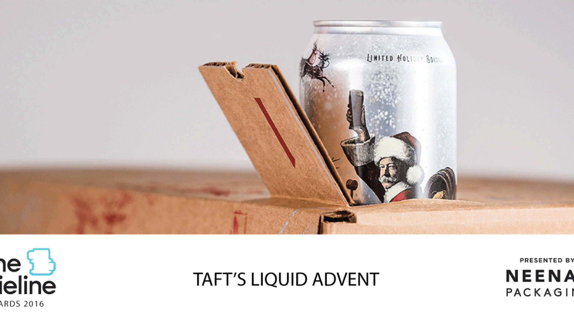 Featured image for The Dieline Awards 2016 Outstanding Achievements: Taft's Liquid Advent