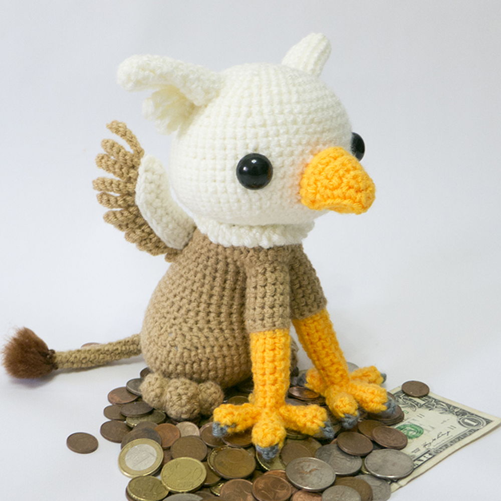 Grifo de amigurumi