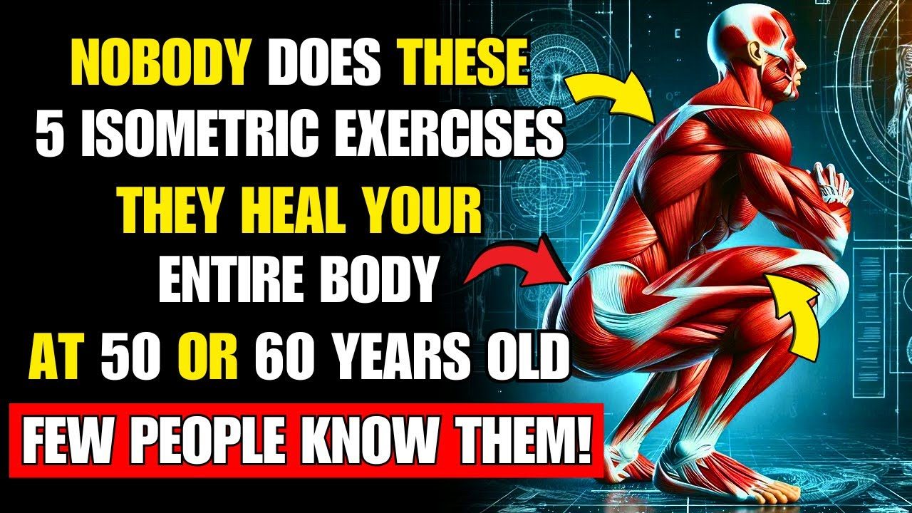  Only 5 Isometric Exercises to Strengthen Your Entire Body – Do Them at Home! - YouTube