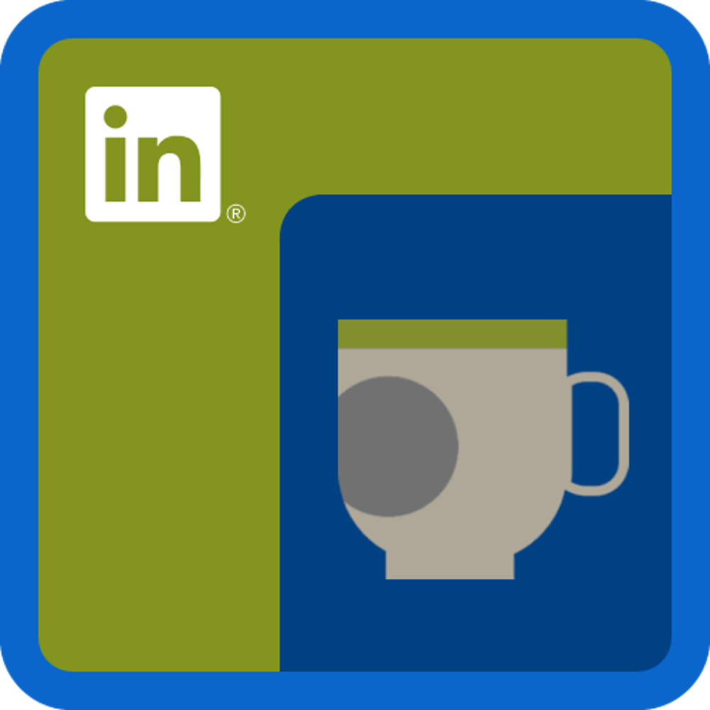 Linkedin Coffee Badge
