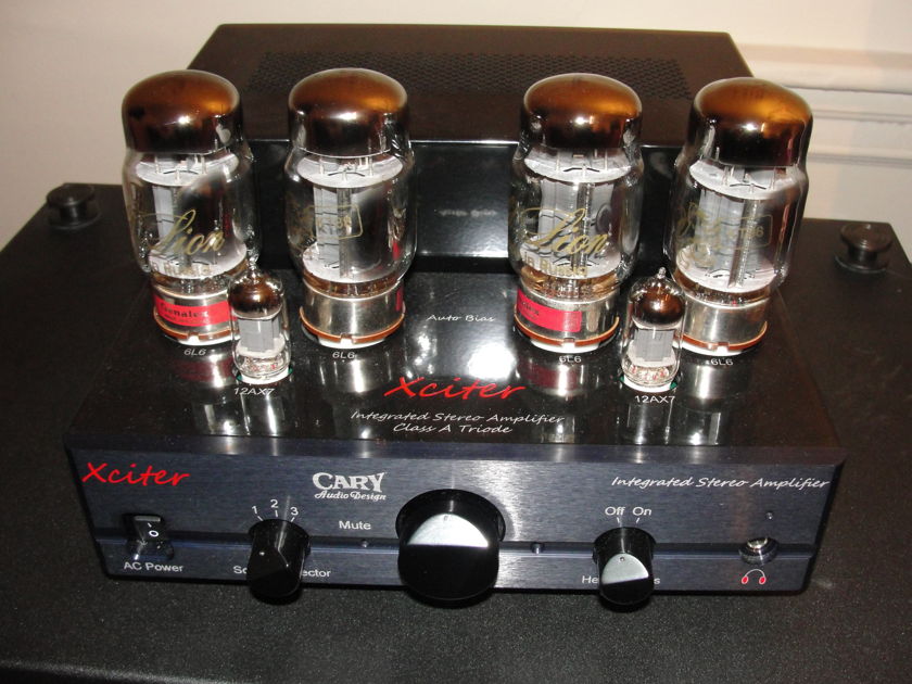 Cary Audio Xciter  Integrated Amplifier Black Finish