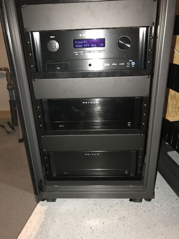 AVM-60, MCA525, MCA225 installed in rack