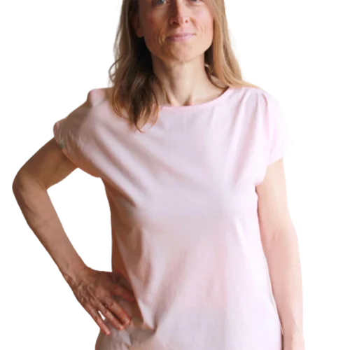 Calinea - T-shirt Femme Rose Pâle - XL (46-48)
