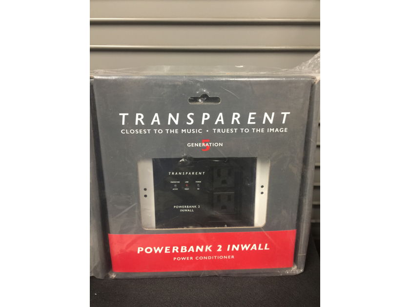 Transparent Audio Powerbank 2 Inwall Gen 5 Power Conditioner