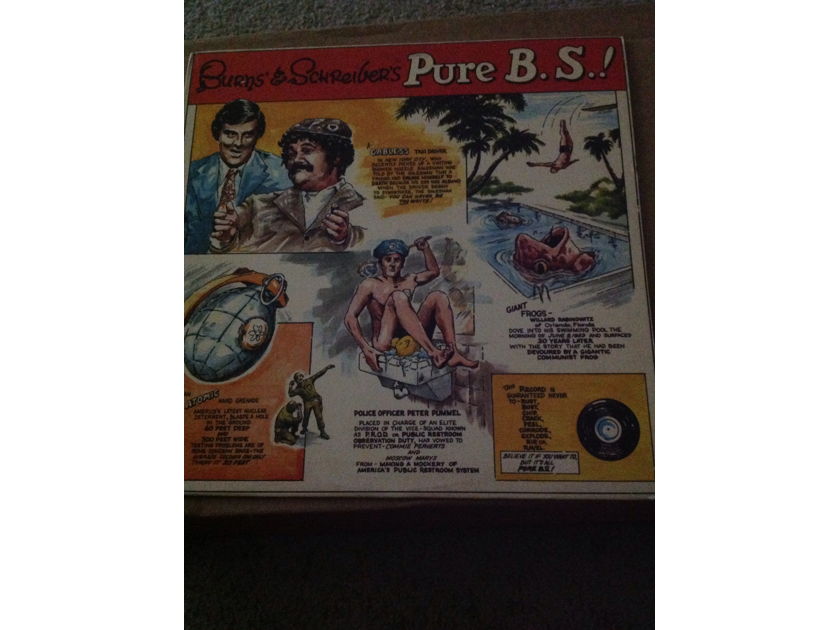 Burns & Schreiber - Pure B.S. Little David Records Vinyl LP  NM