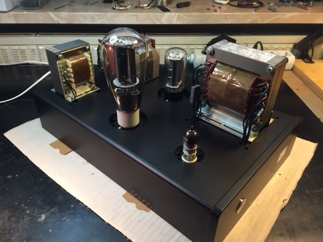 Amps - No covers front.