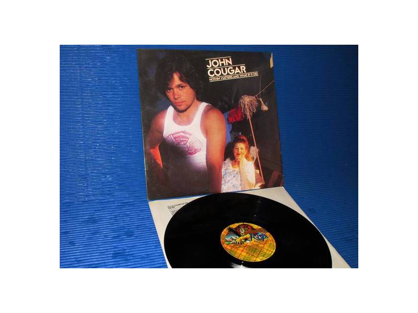 JOHN COUGAR (MELLENCAMP) - - "Nothin Matters & What If It Did"  -  Riva 1980