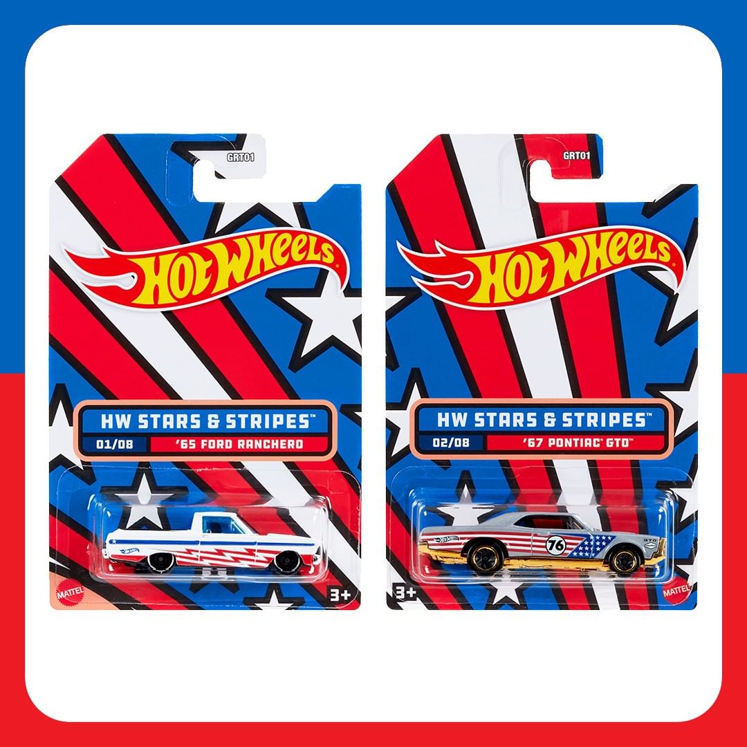Draplin Designed Hot Wheels’ Stars and Stripes Packaging System