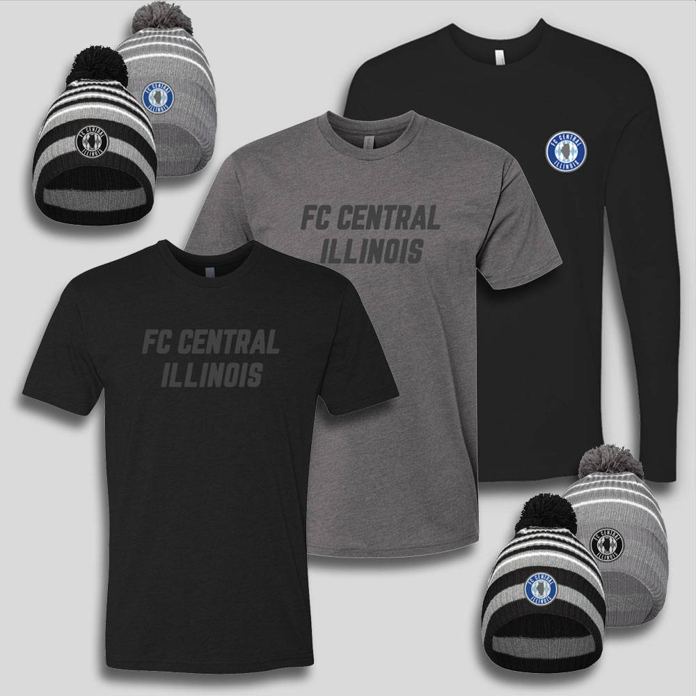 ASSORTED FC CENTRAL ILLINOIS YOUTH SOCCER APPAREL