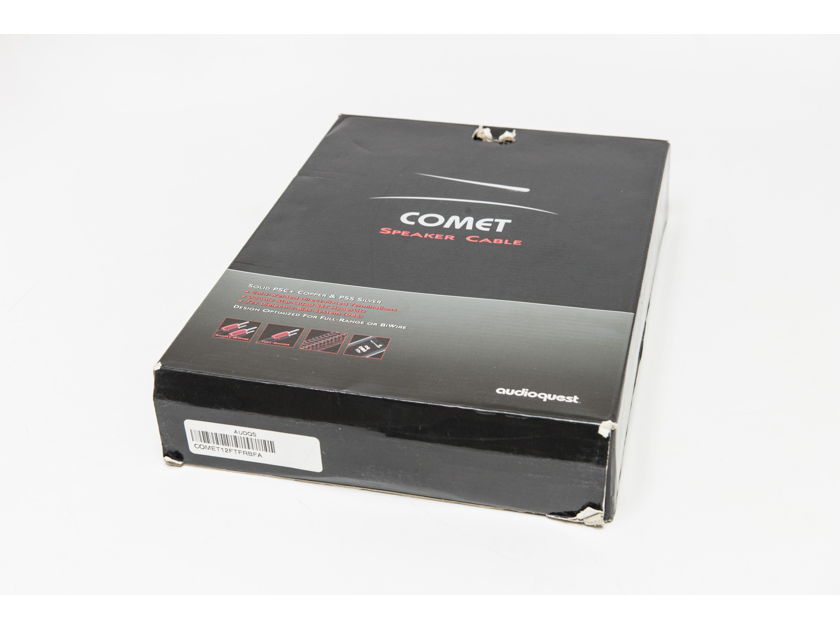 AudioQuest Comet speaker cables 12ft