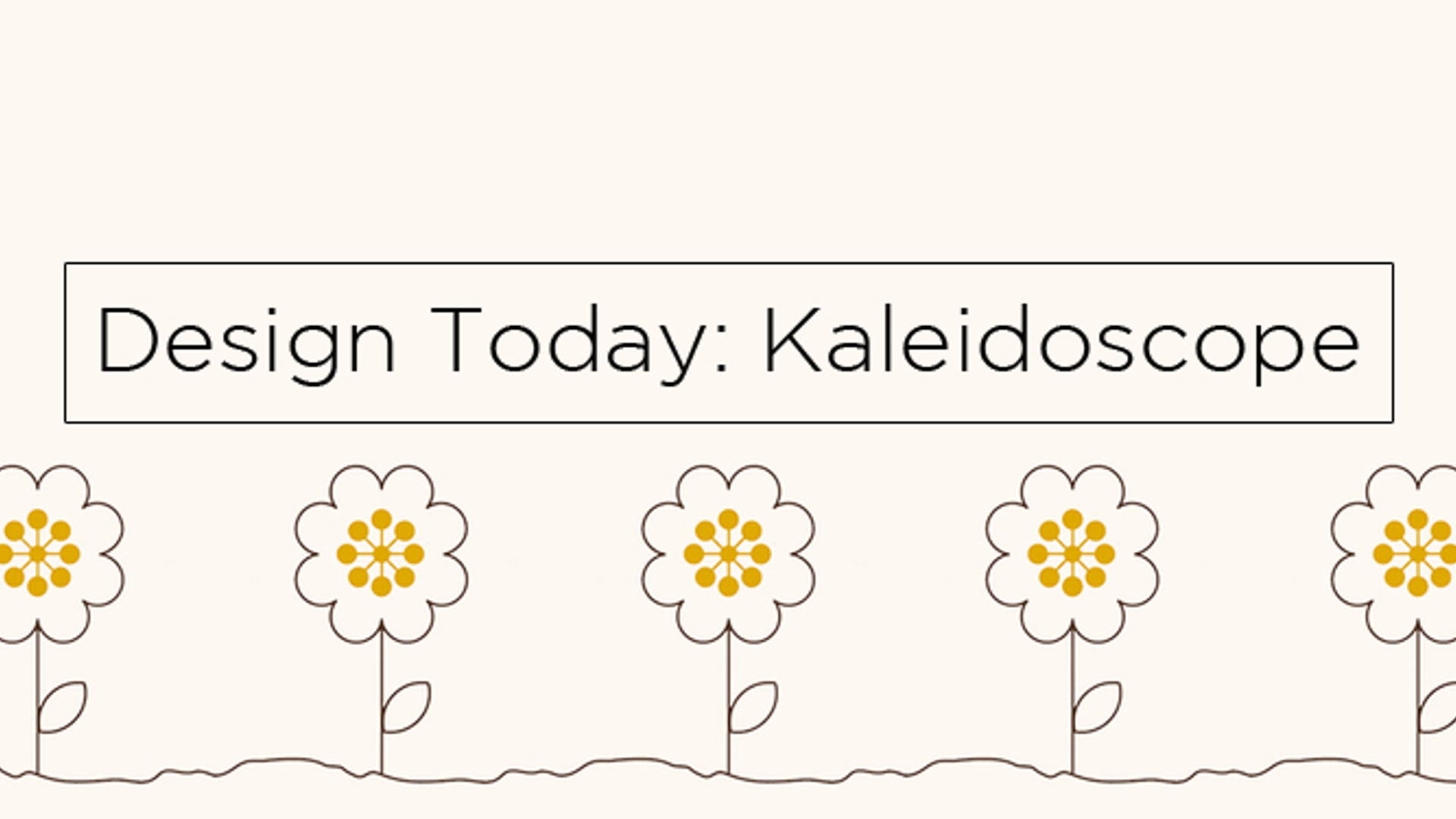 Featured image for Design Today: Kaleidoscope 