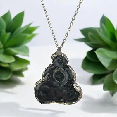 Agate Rough Pendant - Includes Chain