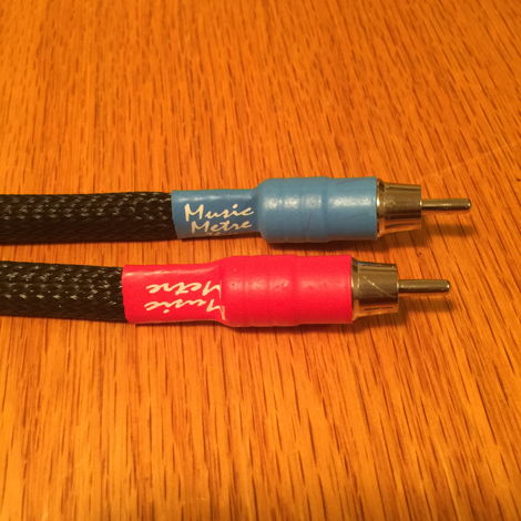Music Metre Audio Cable 0.5m RCA (2 pairs)