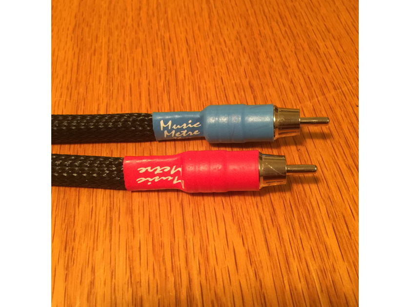 Music Metre Audio Cable 0.5m RCA (2 pairs)