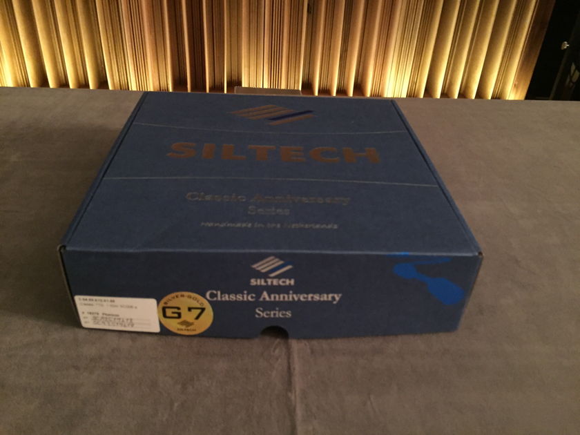 Siltech Cables Classic Anniversary 770i 1.0m XLR Interconnects