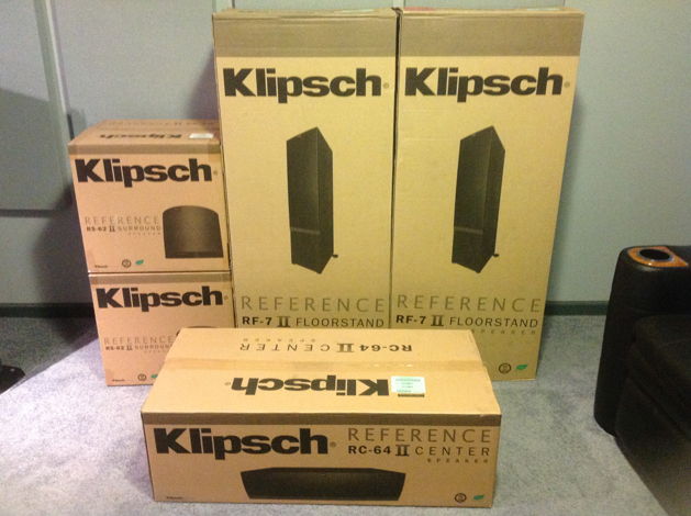 Klipsch RF 7 II - RS 62 II - RC 64 II  Speaker Package