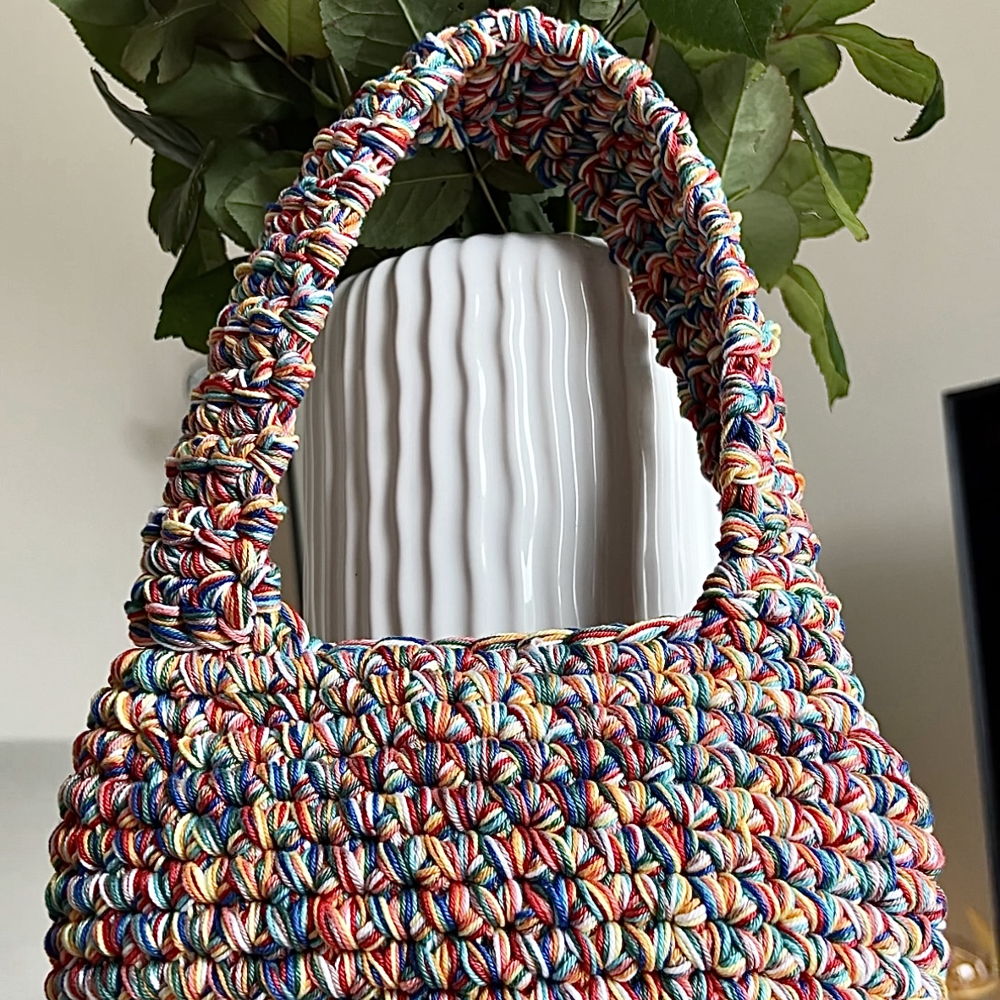 Crochet Easy Mini Bag Written Pattern