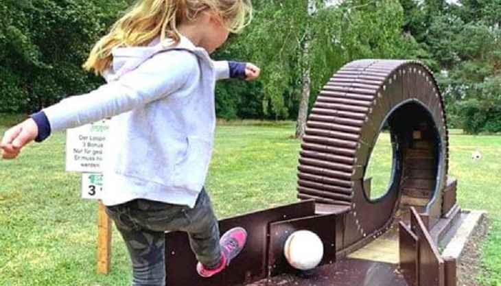 fussballgolf looping