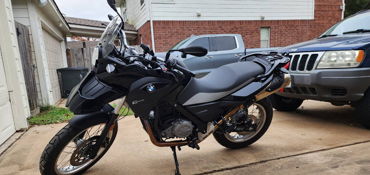 2014 BMW G 650 GS motorcycle for rent near Houston , TX