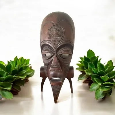 African Handcrafted Tribal Wooden Mask