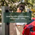 Sähköauton latausasema yritykselle
