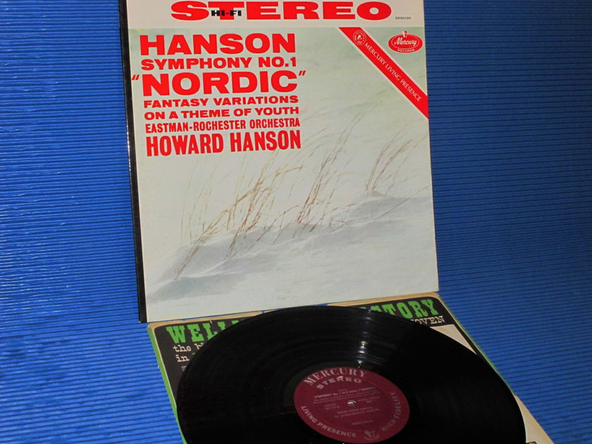 HANSON / Hanson  - "Nordic Symphony" -  Mercury Living Presence 1960 1st Pressing
