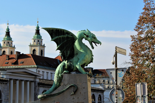 Столица Любляна, пешеходная экскурсия