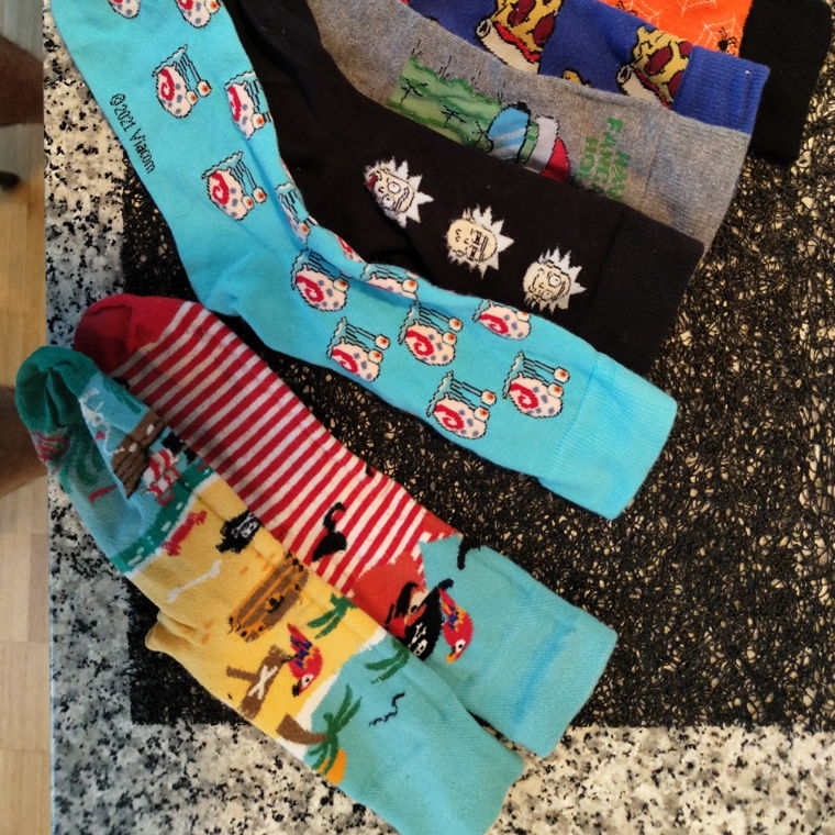 Set of funny socks