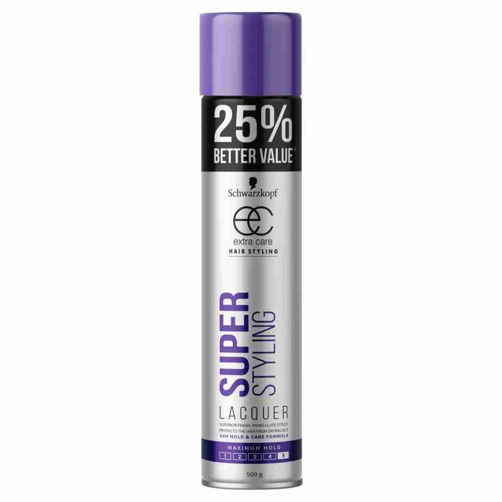 Schwarzkopf Extra Care Super Styling Lacquer 500G - Image 2