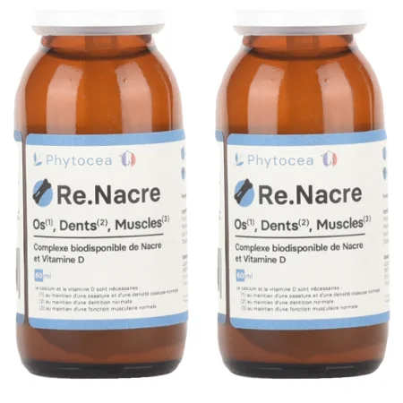Re.Nacre - Vitamine D3 & Nacre naturelle - Lot de 2