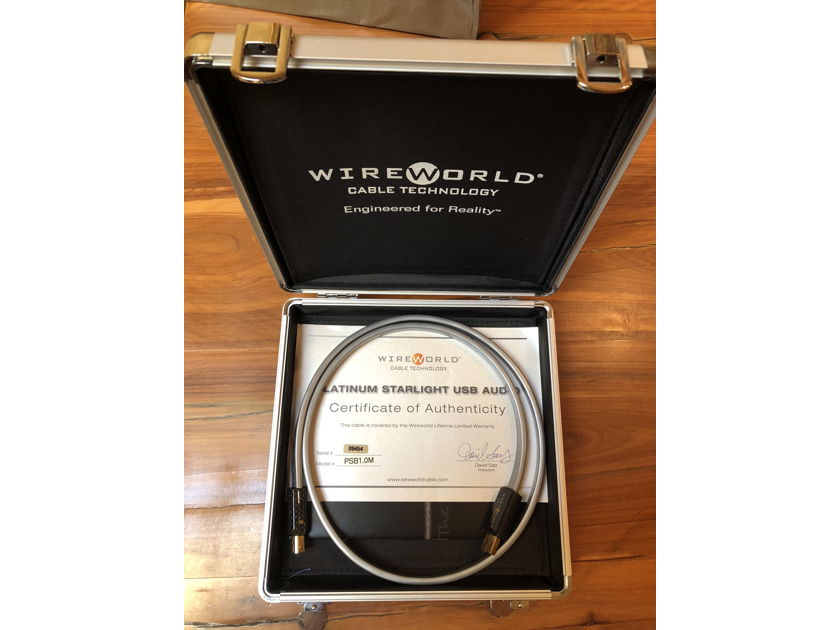 Wireworld  Platinum Starlight 7 USB 1m as new - great price