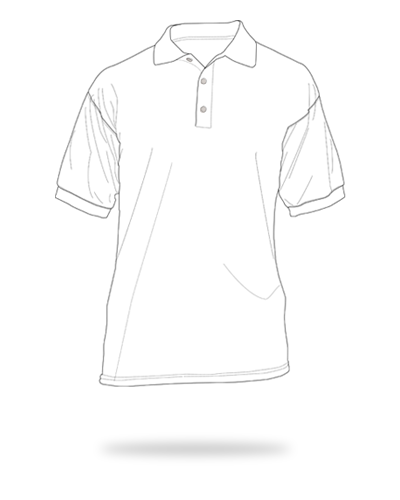 White adult fit drifit polo shirts sj clothing manila philippines