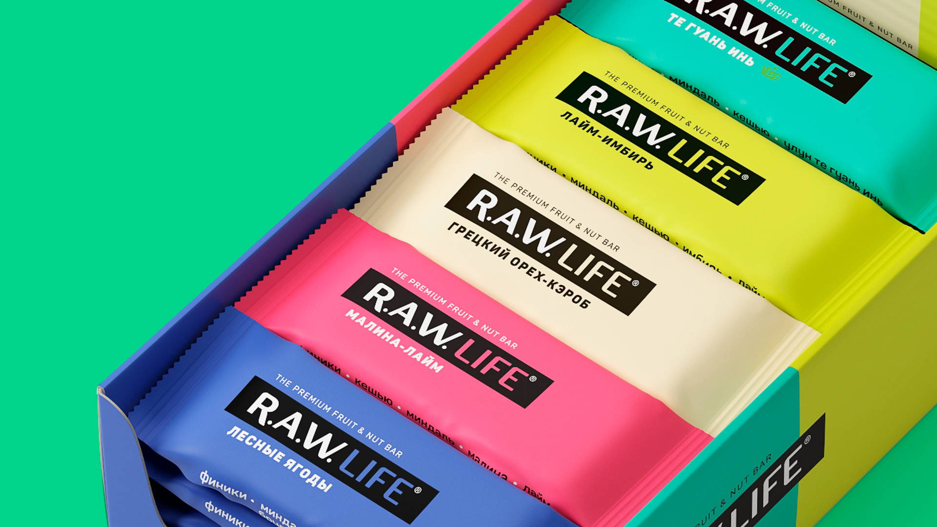 Featured image for R.A.W Life Branding Speaks To The Straight-Forward Nature Of It's Ingredients