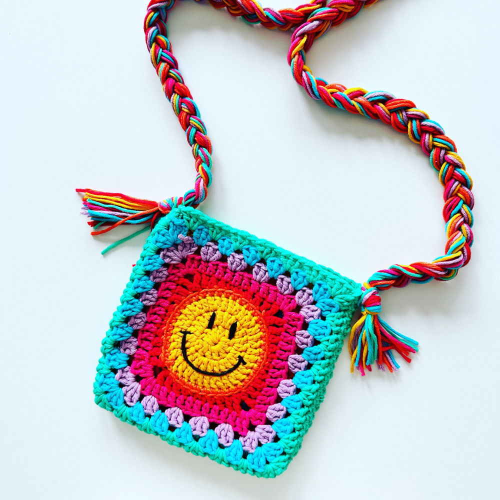 Rainbow Smiley Bag