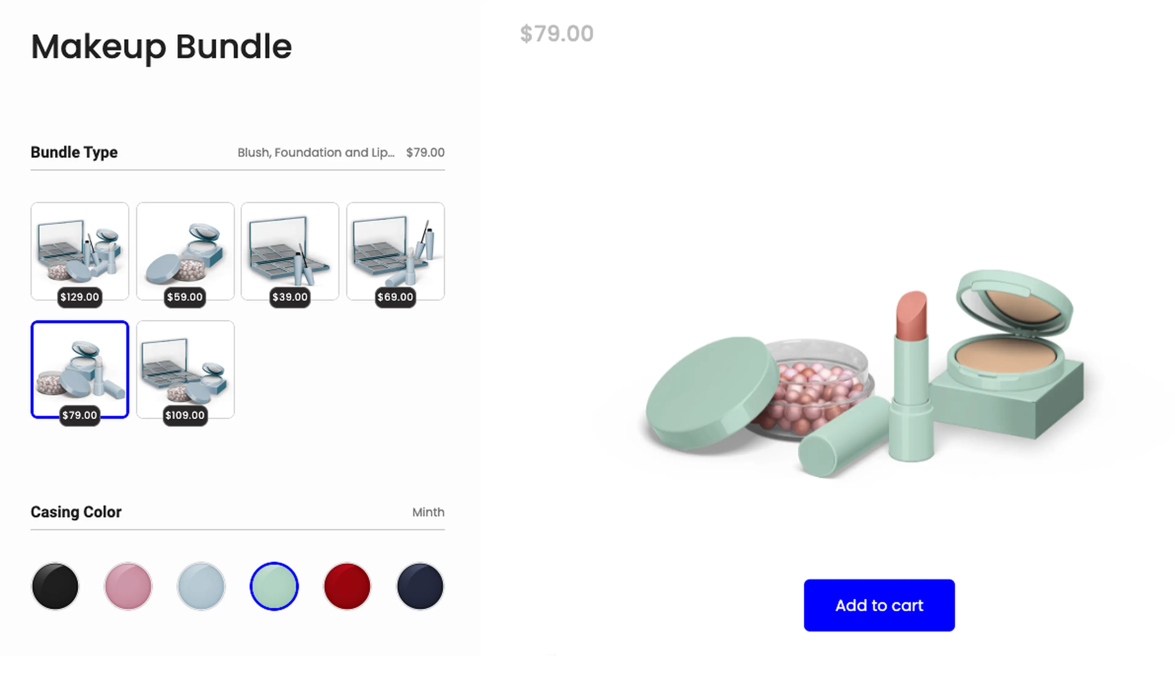 Bundle product in Shopify