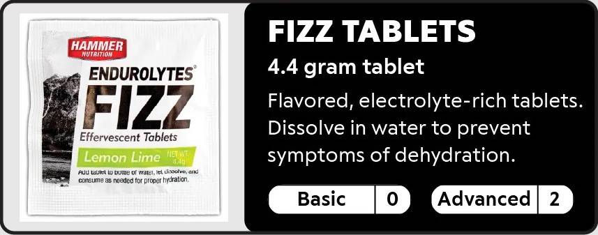 Fizz tablets