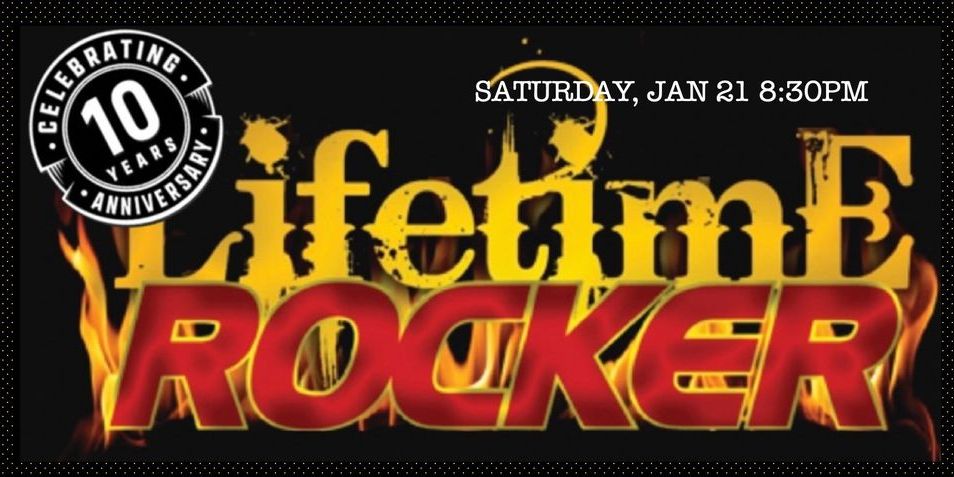 LIFETIME ROCKER! SUPERB CLASSIC ROCK ARTISTS! $5 ENTRY FEE promotional image