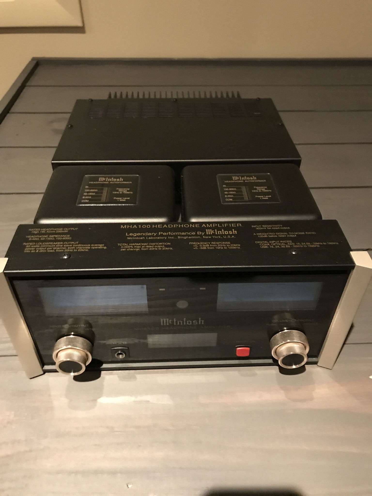 McIntosh MHA-100 excellent condition 4
