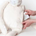 Doll and Pet Therapy products provide comfort and support for people with dementia. These products can help reduce agitation, increase engagement, and provide companionship. HUG by Laugh includes a beating heart and music playback to further increase engagement and comfort. Hug has a beating heart for a sense of connection.
