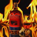 Bouteille de Single Malt Scotch Whisky de la distillerie Abhainn Dearg sur l'île de Lewis dans les Hébrides extérieures d'Ecosse