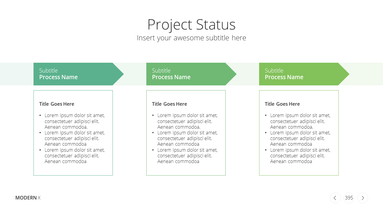 Modern X Consulting Firm Proposal Presentation Template Title Page