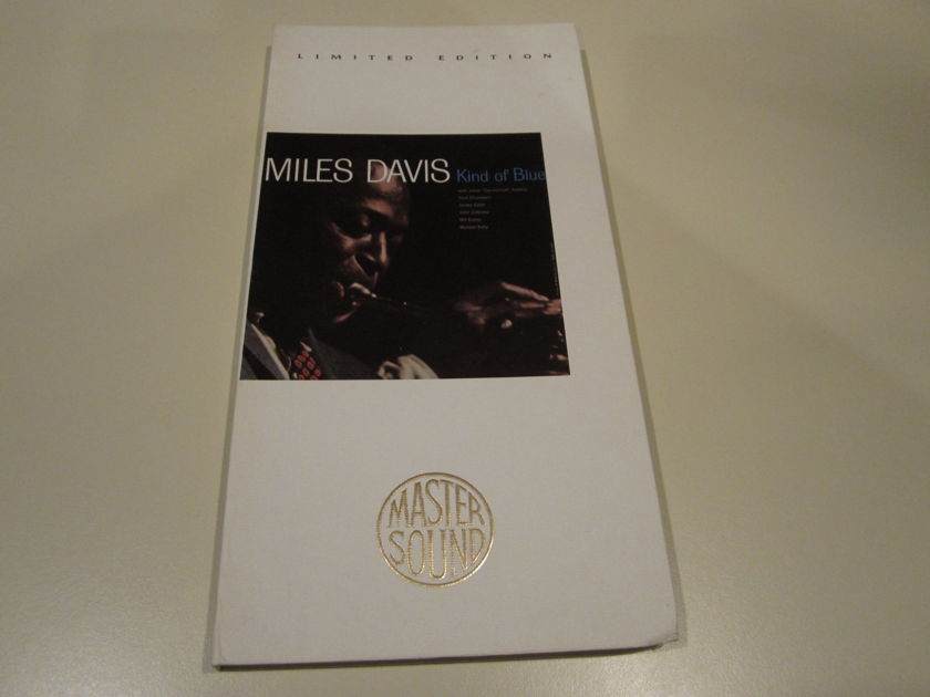 MILES DAVIS KIND OF BLUE, CBS MASTER SOUND CD