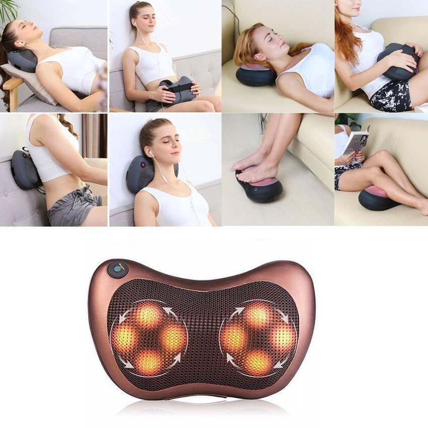 Neck Massager Pillow, Cushion Massage, Neck Pain Relief Massage