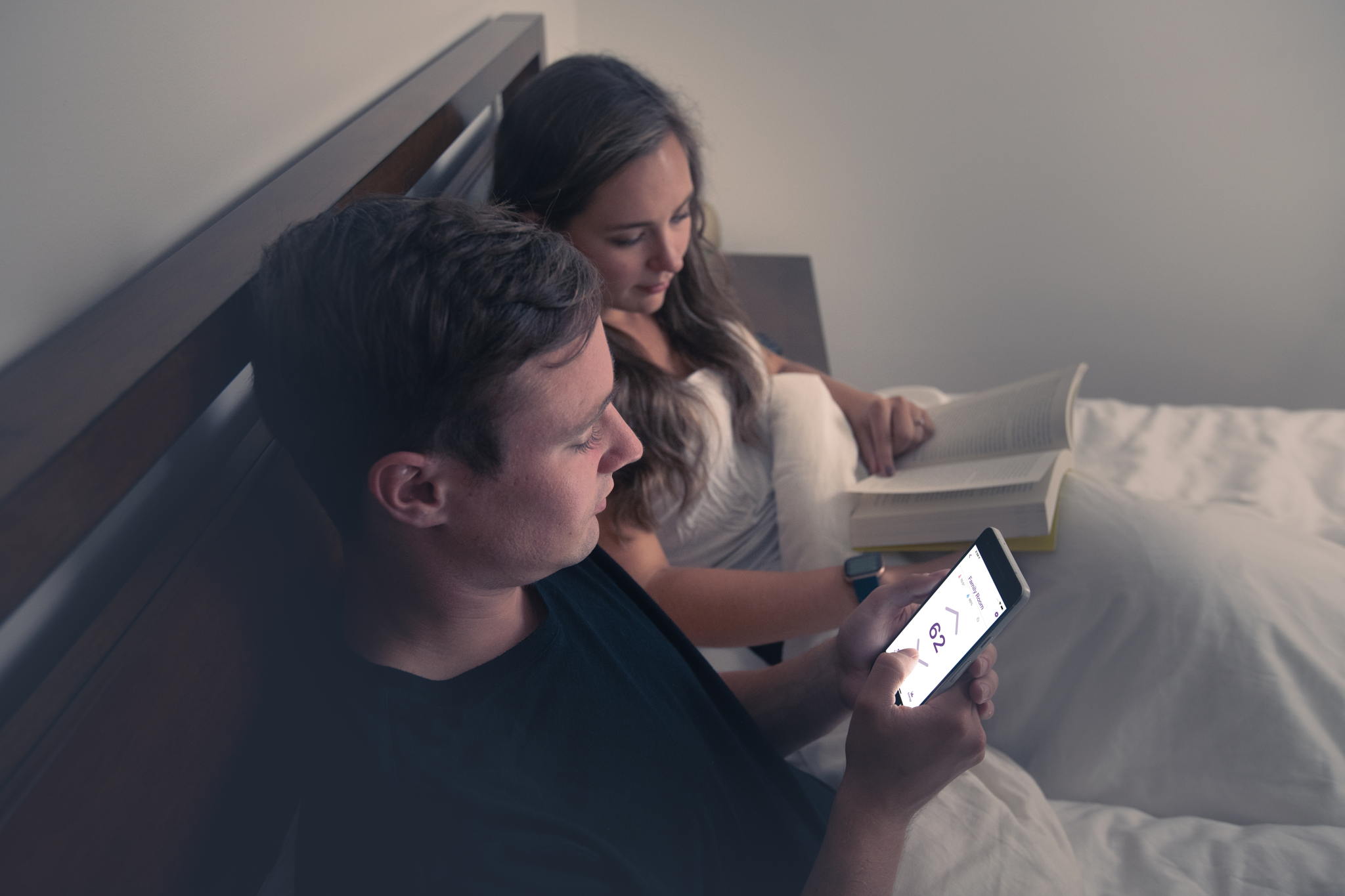 using wifi thermostat for electric heat app control