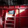 Cuve de brassage Mash Tun de la distillerie Springbank sur la péninsule de Kintyre dans la région de Campbeltown en Ecosse