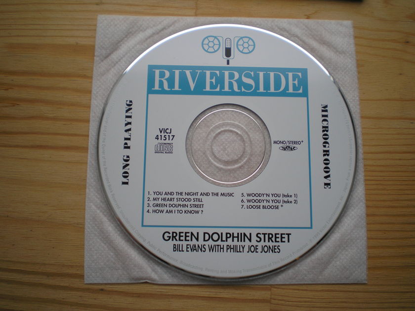 Bill Evans - Green Dolphin Street Japan mini-lp