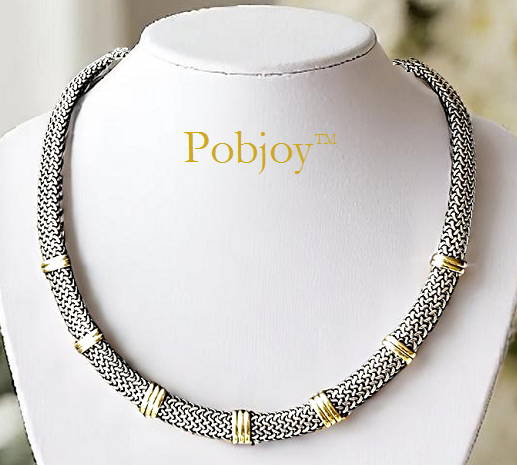 Shop Italian silver and gold neck chains - Pobjoy