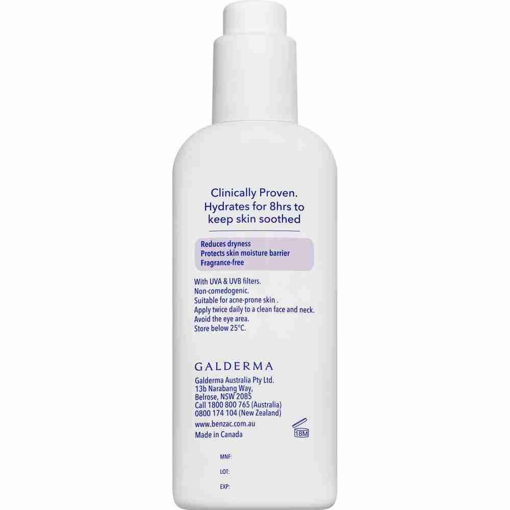 Benzac Daily Facial Moisturiser 118mL, For All Skin Types - Image 5