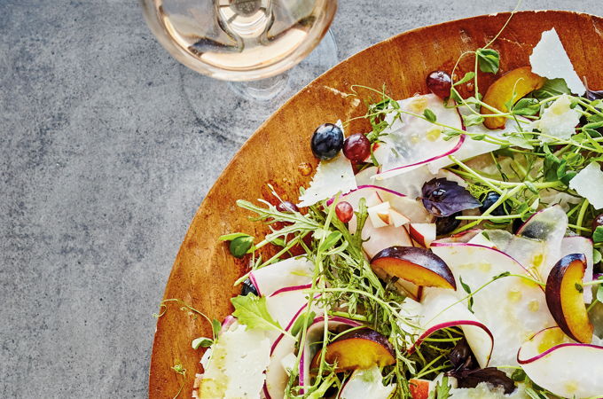 Salade de chou-rave et de pomme